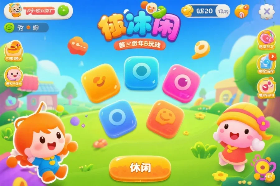 多样化的休闲游戏界面